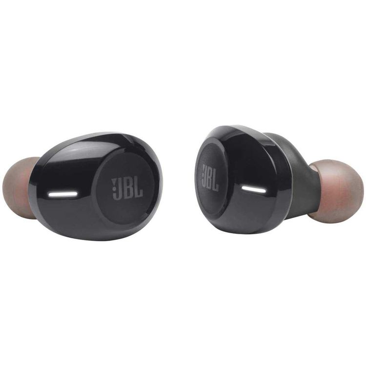 JBL Tune125TWS Truly Wireless Bluetooth In-ear Headphones, Pure Bass Sound Earbuds, 32-hours Battery Life, Dual Connect - Black