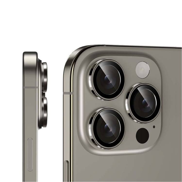 Green Lion HD Elite Camera Lens, AR Coating, HD Clearity, Seamless Fit - White Titanium