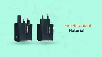 Porodo Dual Port Wall Charger in UAE | Type-C to Lightning Cable, 20W Power Delivery - Black | (PD-18PDUKL-BK)