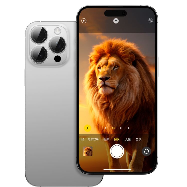 Green Lion 4-in-1 Defender Pack for iPhone 16 Pro, Anti-Shock Case, Nano HD Full Protection, Camera Lens Film, 3D Pet HD Glass - Clear