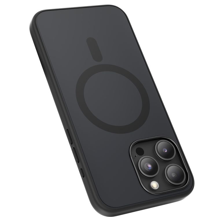 Green Lion iPhone 15 Pro Max For Duo Liquid Silicone Case - Black