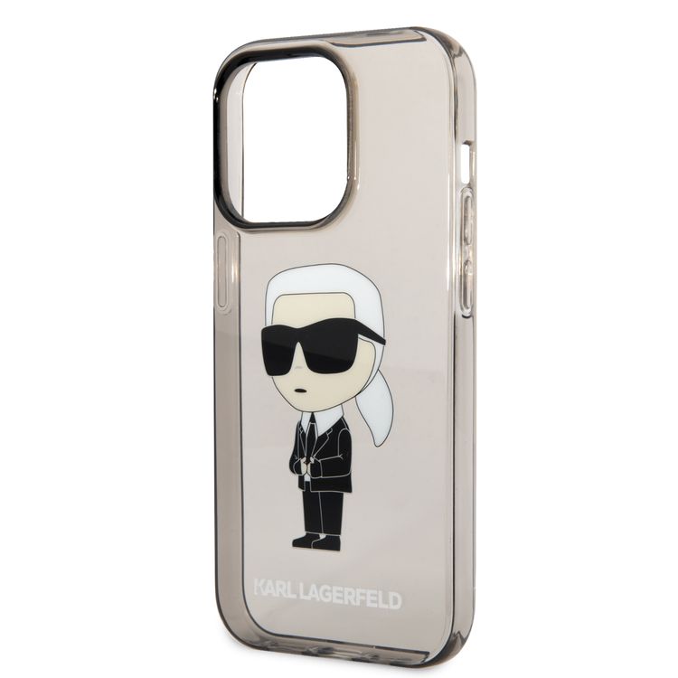 Karl Lagerfeld Hard Case IML NFT Ikonik iPhone 14 Pro Max - Black