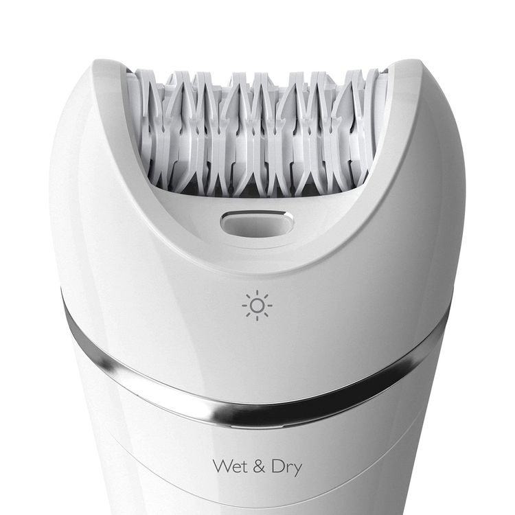 Philips Series 8000 Wet & Dry Epilator-BRE700/01 - White