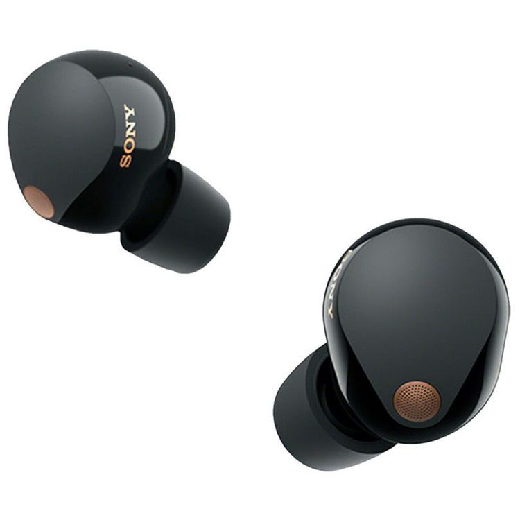 سماعات أذن لاسلكية بخاصية إلغاء الضوضاء من سوني WF-1000XM5 - أسود