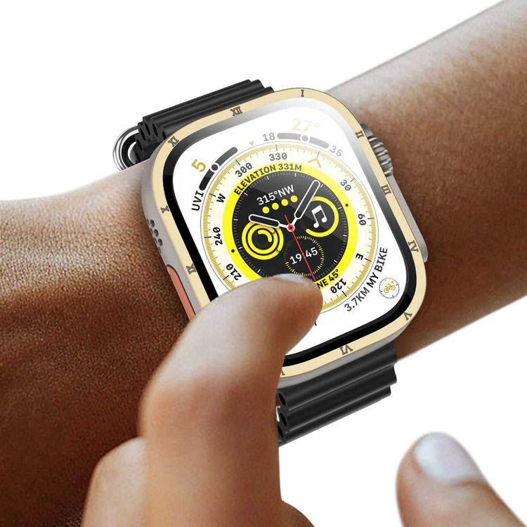 Green Lion Roman Glass Smart Watch Screen Protector - 49mm - Gold