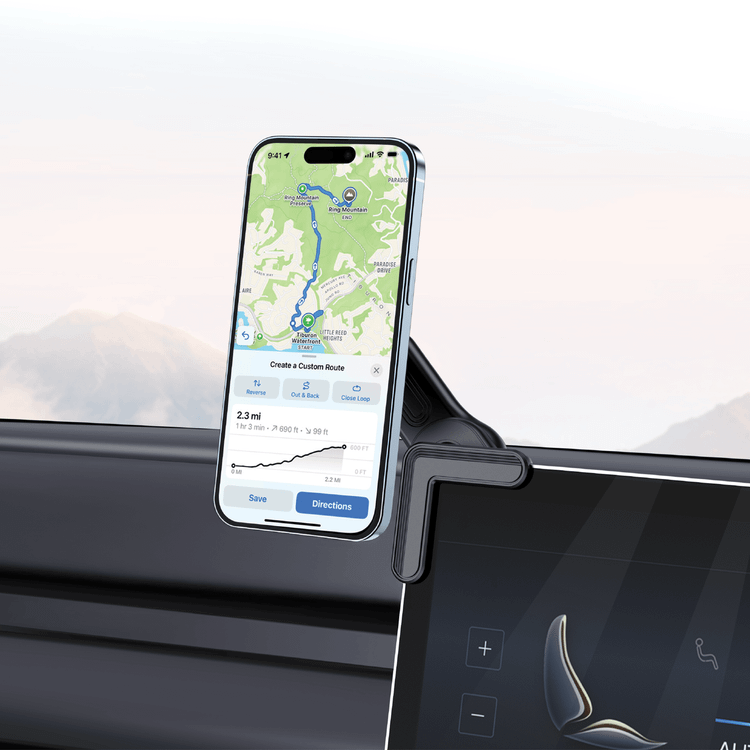 حامل شاشة مغناطيسي من بورودو مع دوران 360 درجة، 20 مغناطيس N52، مقاس شاشة 6-25 مم، مشبك تثبيت، مادة ABS والألومنيوم، تثبيت مغناطيسي قوي، زاوية رؤية قابلة للتعديل - أسود