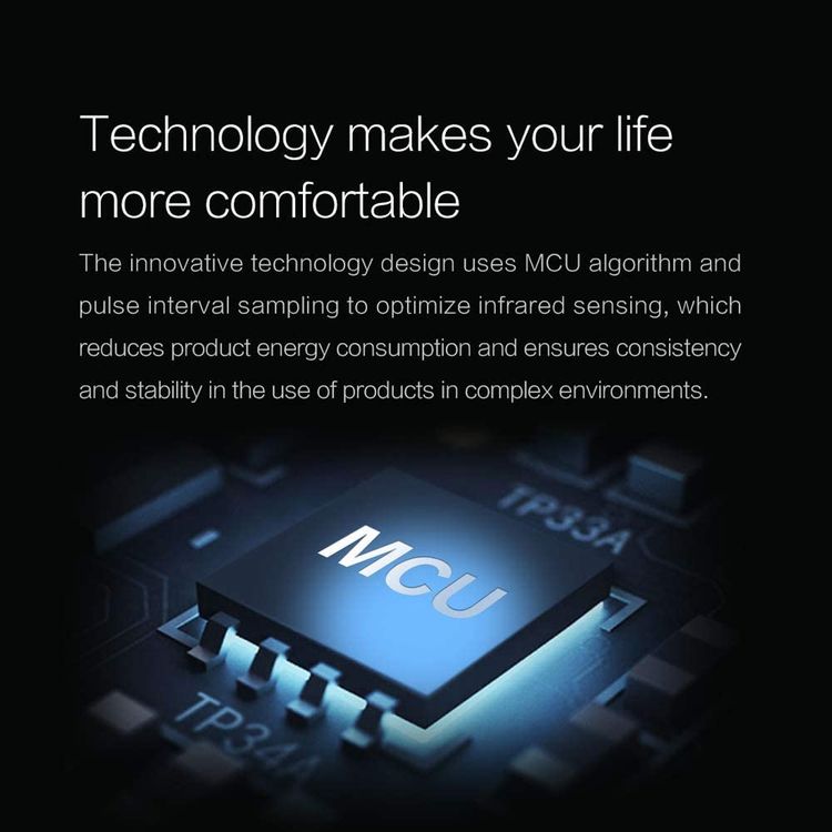 محول صنبور شاومي شياودا بدون لمس ، بالحث التلقائي بالأشعة تحت الحمراء للمطبخ والحمام موفر للمياه ومحول مستشعر الحركة للحماية من تدفق المياه ، سهل التركيب ، أبيض