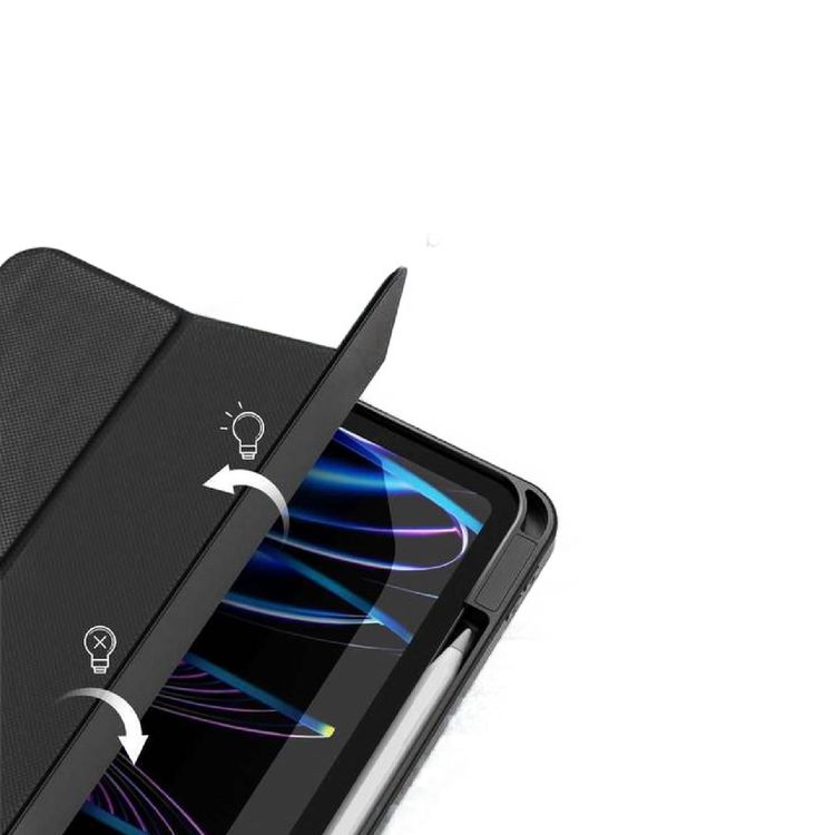 Green Lion Hogo Premium iPad Case with Pencil Holder - iPad 11"/10.9" - Black