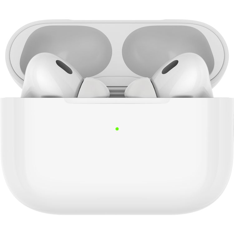 Porodo Soundtec Earbuds Pro 2 with ANC Transparency & Active Noise Cancellation, Adaptable, Touch Control, Wireless Charging Compatibility, Bluetrum Chipset, 300mAh Battery Capacity - White