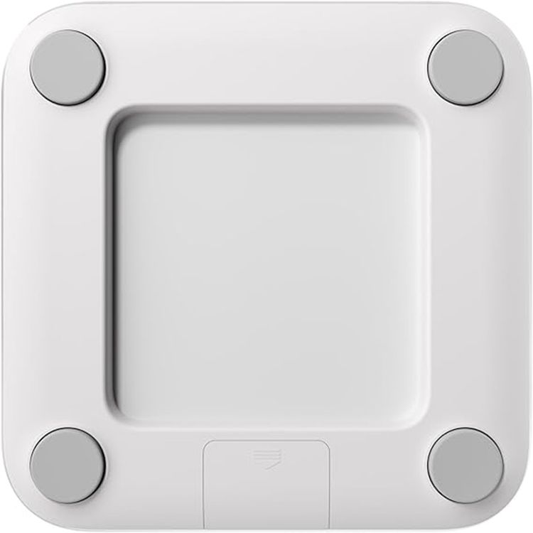 ميزان تركيب الجسم شاومي S400 بتردد مزدوج، نطاق قياس من 0.1 كجم إلى 150 كجم، وحدات قياس بالكيلوجرام والرطل، عمر البطارية يصل إلى 180 يومًا، 25 مؤشر لتركيب الجسم - أبيض