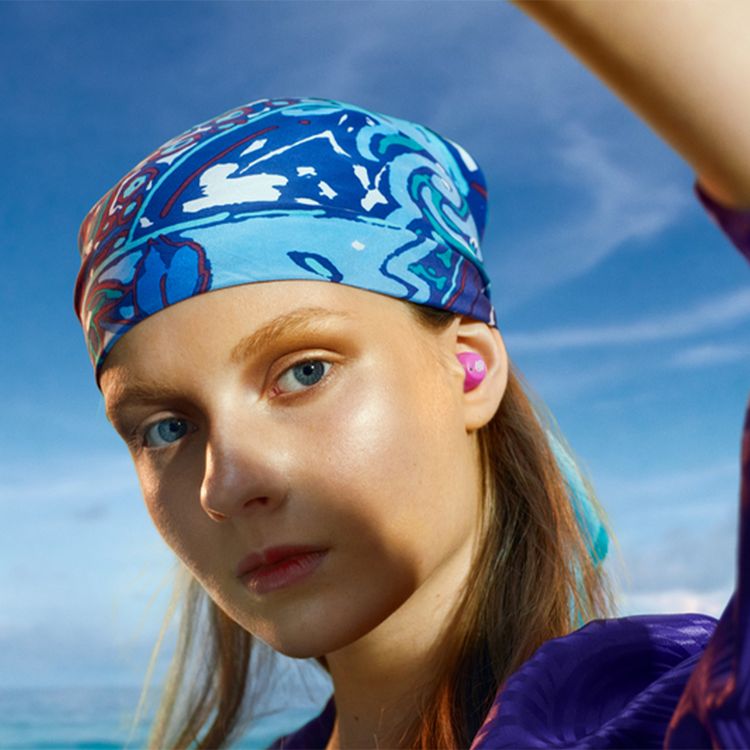 Urbanista Lisbon True Wireless Earbuds, Touch Controls, Compact Size, Siri and Google Voice Assistant, Up to 27 Hours Playtime, 2 Bluetooth Class, ≤10 m Bluetooth Range - Blush Pink