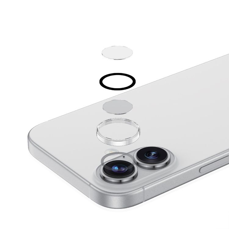 Green Lion Duo Camera Lens for iPhone 17, HD Clarity, Anti-Scratch, Water Resistant, 9H Durable Glass, Anti-Glare Coating, Shatter Protection, Nano Absorption, Easy Installation - Clear