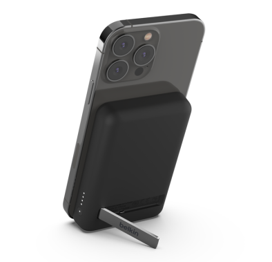Belkin Boost Charge  Magnetic Wireless Power Bank  5k+Stand - Black