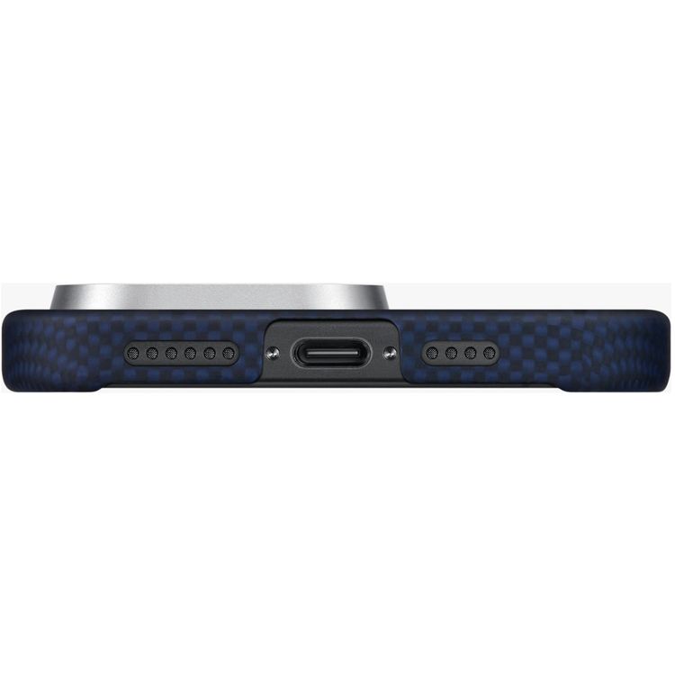 Pitaka Tactile Woven Ultra Slim Case for iPhone 16 Pro Max, Woven Touch, Compatible with MagSafe, Raised Camera Lip - Over the Horizon