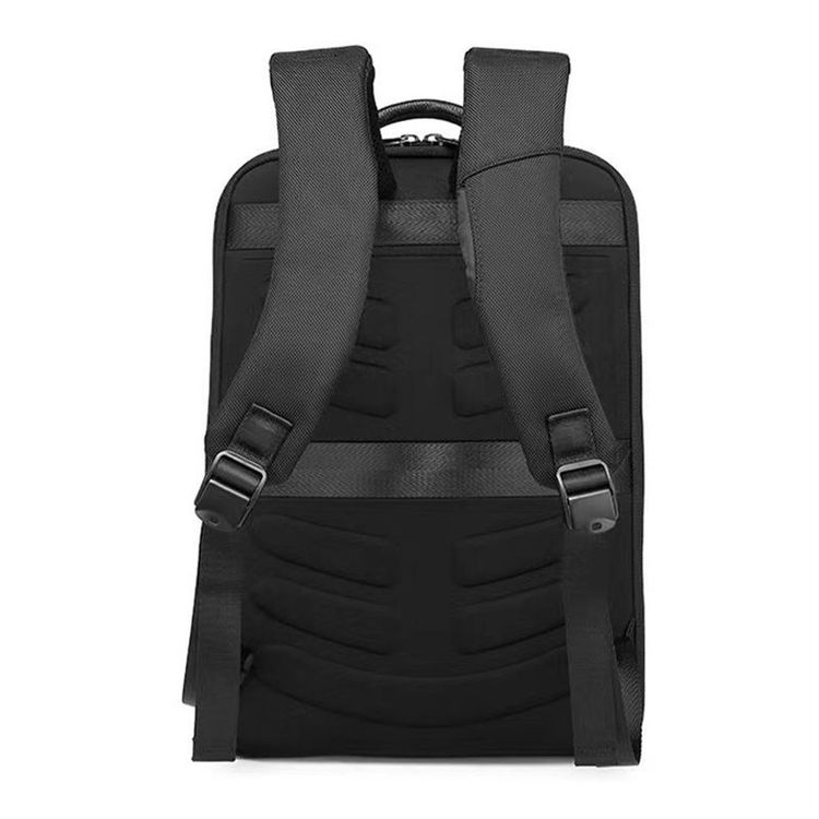 Green Lion Vienna Fingerprint Backpack - Black