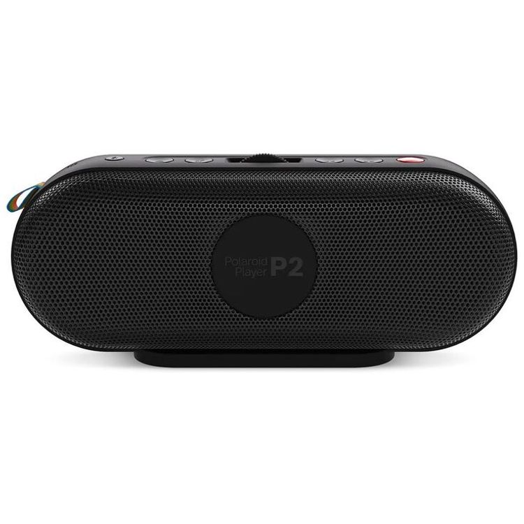 Polaroid P2 Music Player, 4 hours Full charge, Up to 15 hours Battery life, Mobile wireless speaker with mono sound - Black