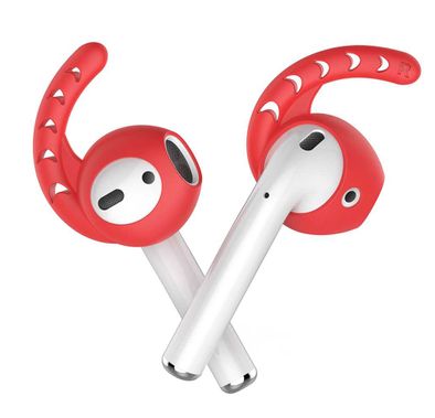 AhaStyle Premium Silicone Earhooks Cover Compatible for AirPods 1/2 ( 3 pairs ) Suitable for Running, Jogging, Cycling and Other Fitness Activities