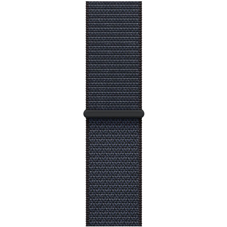 Apple Watch Series 10 GPS + Cellular 42mm Jet Black Aluminum Case with Ink Sport Loop,  Up to 18 Hours Battery Life, Bluetooth 5.3, Always‑On Retina LTPO3 Display - Jet Black