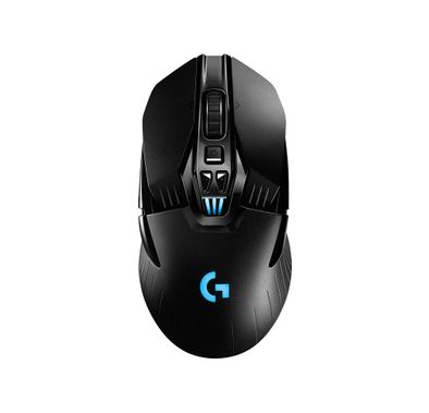 Logitech G903 LIGHTSPEED Wireless Gaming Mouse with Hero 25K Sensor, 140+ Hours with Rechargeable Battery and Lightsync RGB - Black