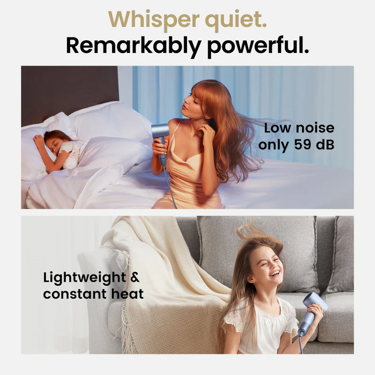 Laifen Swift Special Hair Dryer - Silver Blue