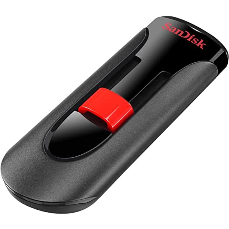 SanDisk Cruzer Glide 128GB USB 2.0 Flash Drive /External Storage -Black