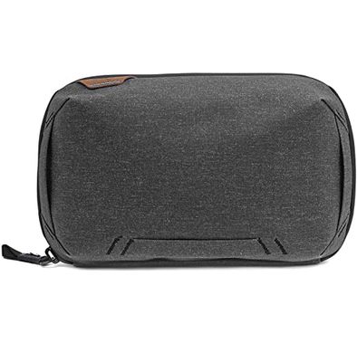Peak Design Tech Pouch Charcoal Organiser Bag for Smartphones, Cables etc Dark Grey, BTP-CH-2 - Grey