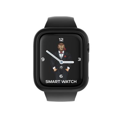 Green Lion Slim Guard Pro Case with Glass for Apple Watch 40mm - Black