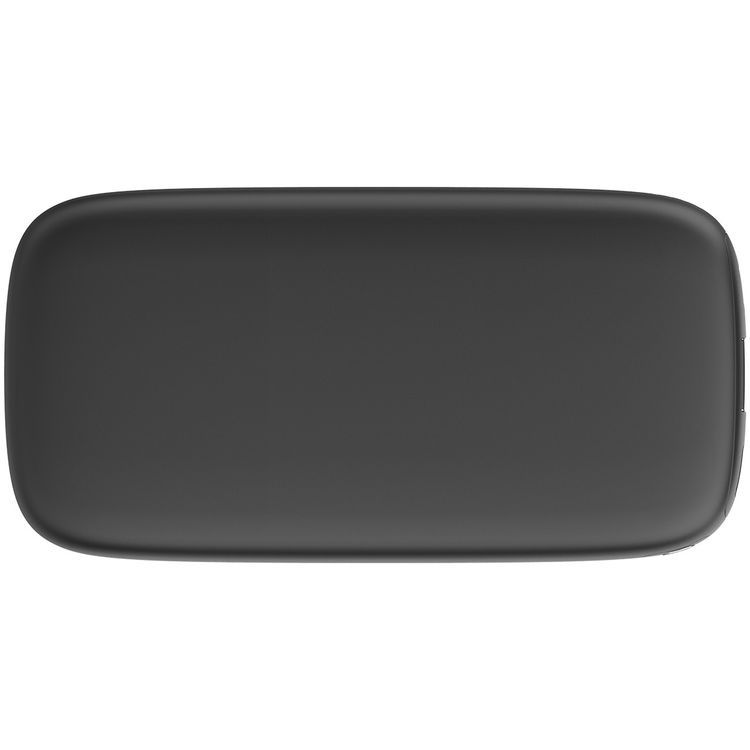 Porodo Wireless Charging 6000mAh Power Bank with LED Indicator, Suction Cup, Rubber Coated, Over Charge Protection   - Black