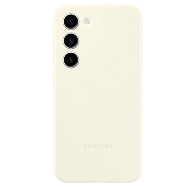 Samsung Galaxy S23+ Silicone Case - Ivory