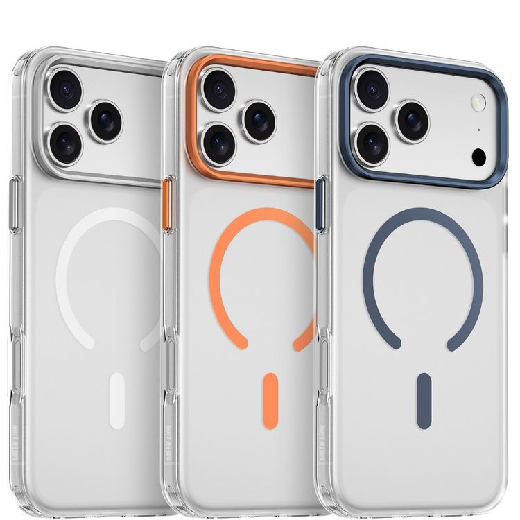 Green Lion Matte MagSafe Case for iPhone 17 Pro, Camera Protection, Drop Protection, Anti-Fingerprint, Anti-Scratch, Matte Shield, Precise Cutouts - Orange Titanium