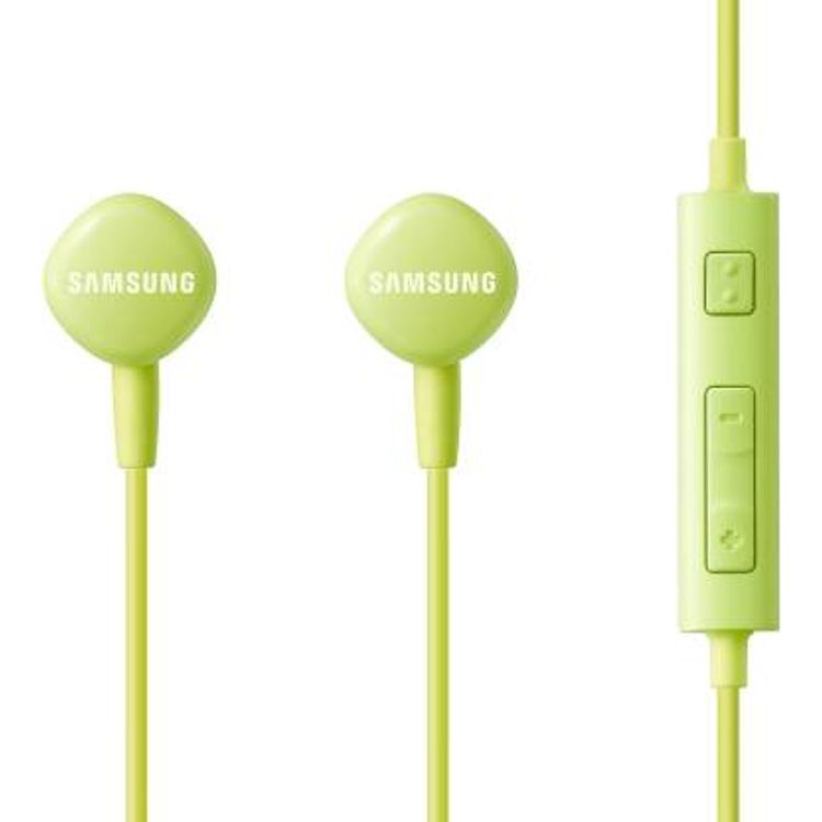 Samsung HS130 Stereo Headset with Microphone, In-Ear Wired Headphones with Built-in Control, 3.5mm Headphone Connector - Green