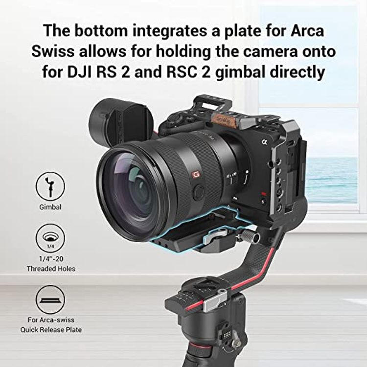 SmallRig Cage for Sony FX3 Cinema Camera 3277 - Black