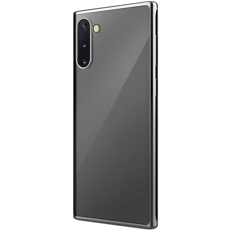 Viva Madrid Glazo Flex Slim Back Case Compatible for Samsung Galaxy Note 10, Easy Access to All Ports, Shock Absorbent, Scratch Resistant, & Drop Protection Back Cover - Silver