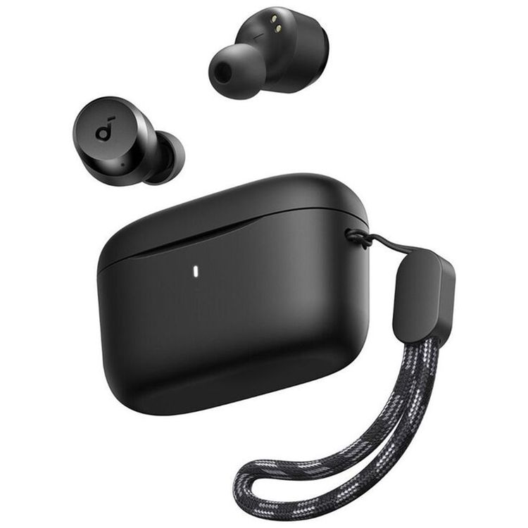 Soundcore A20I True Wireless Earbuds, Customized Sound, Fast Charging, 28 Hours Battery Life, IPX5 Water-Resistant - Black