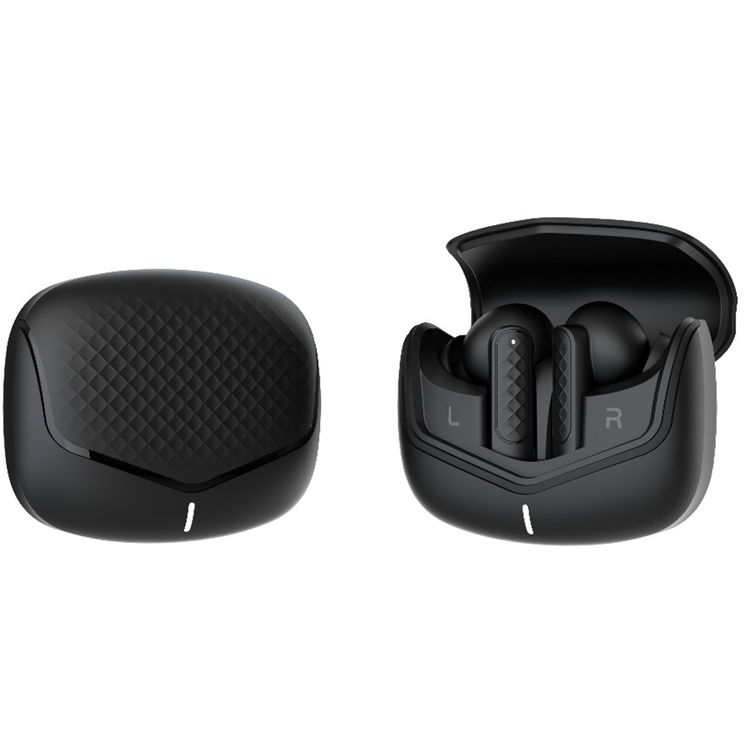 Green Lion Tune X Wireless Earbuds Tune with Touch Control, IPX3 Water Resistance Level, Type-C Charging Port, Bluetooth Version 5.4, In-App Control, ABS + PC Material - Black