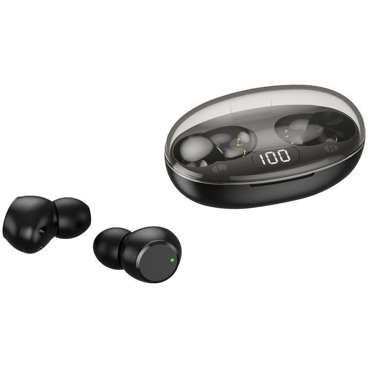 Porodo Blue True Bliss InEar Buds  - Black