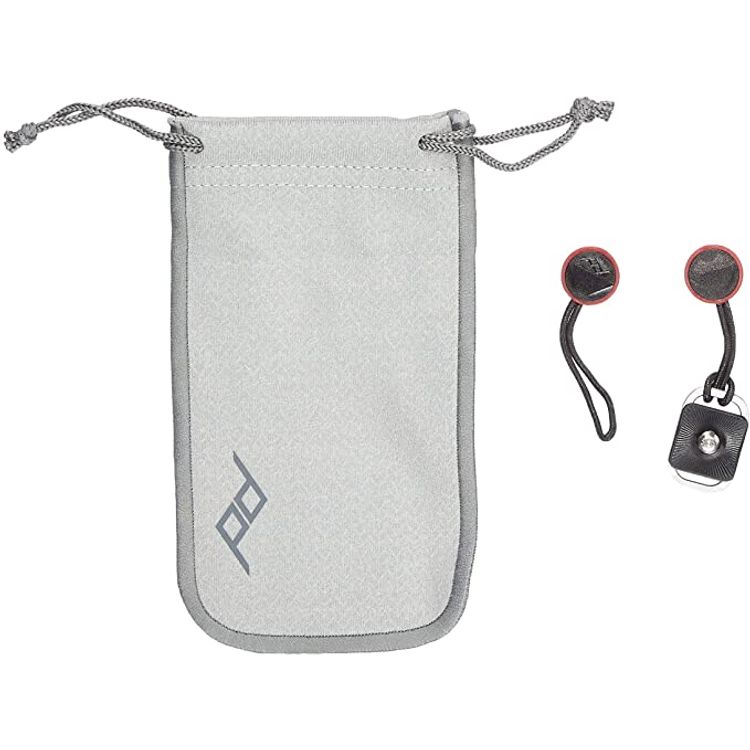 Peak Design SLLAS3 Slide Camera Strap, nylon webbing, strong, removable anchor connectors - Ash