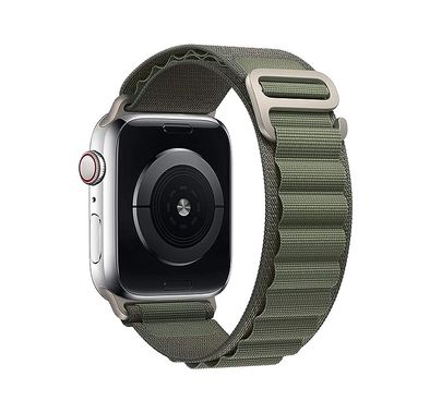 Pawa California Alpine Loop Watch Strap Ultra/Series 8 49/45/44/42MM - Green