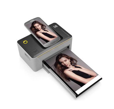 Kodak PD450W Photo Printer Dock with Lightning and Type-C Adapter