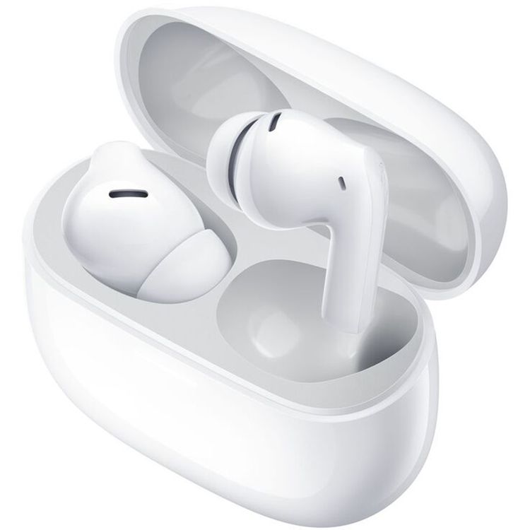 Xiaomi Redmi Buds 5 Pro Earbuds, True Wireless, Noise Cancellation, 38 Hours Battery Life, 5 Minutes Charging Time, Media Control Type - Moonlight White
