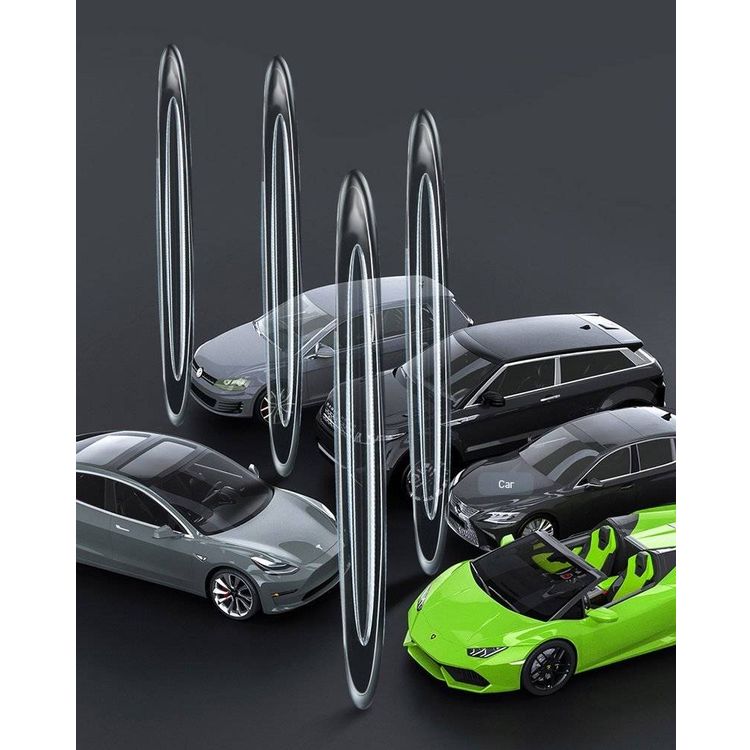 Car Door Protector Rubber Bumper Stickers - Clear