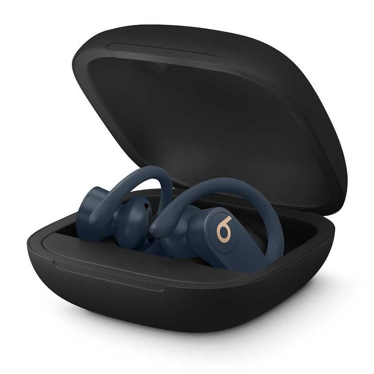 Beats Powerbeats Pro MV702-NAVY Wireless In-ear Headphones Adjustable, secure-fit Ear hooks, Auto play/pause, Lightweight- Navy Blue