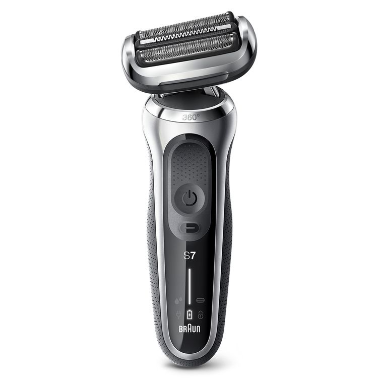 ماكينة الحلاقة براون Series 7 70-S1000S الرطبة والجافة - فضة
