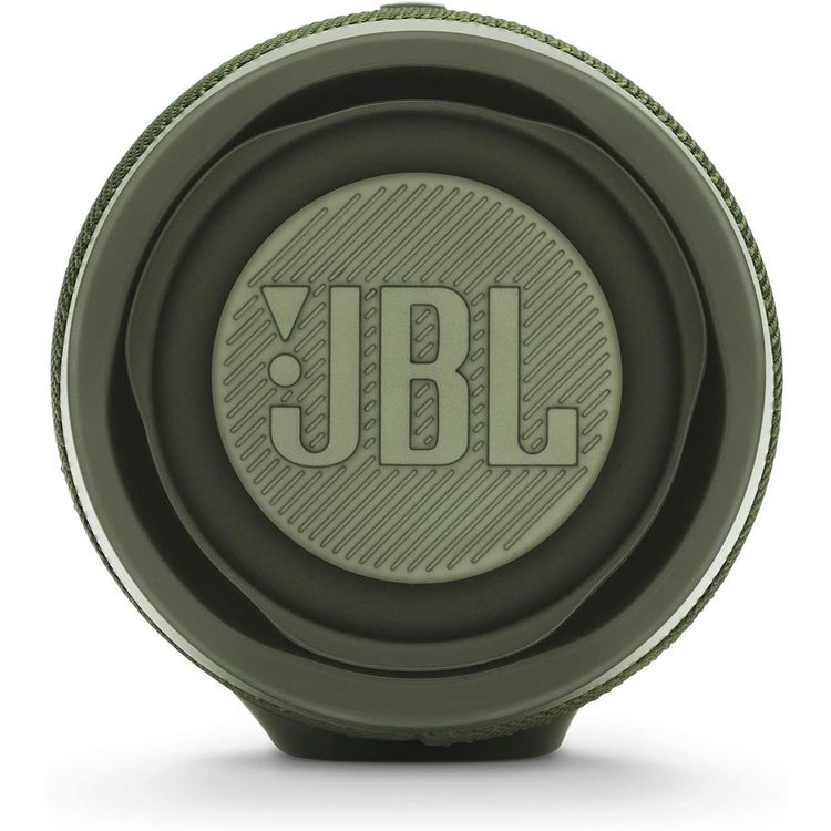 JBL Charge 4 Portable Wireless Bluetooth Speaker with Built-in Power Bank, 7500mAh Battery 20-hours Playtime, IP67 Waterproof & Dustproof Feature - Green
