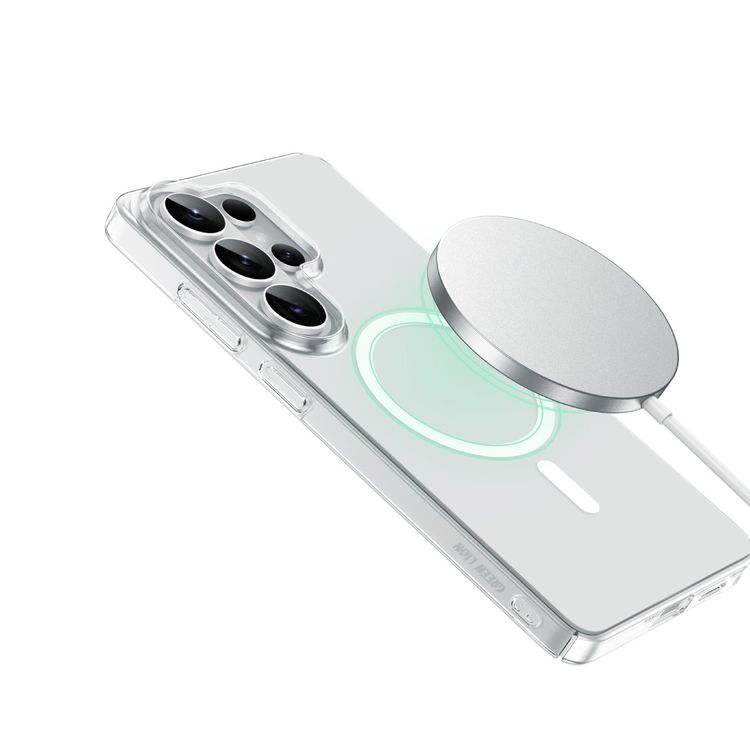 Green Lion Delgado MagSafe Case for Samsung S26 Ultra, Camera Protection, Antimicrobial Coating, Anti Scratch, Comfortable Grip, Anti Fingerprint, High-Stiffness Construction, Ultra Slim, Lightweight - Clear