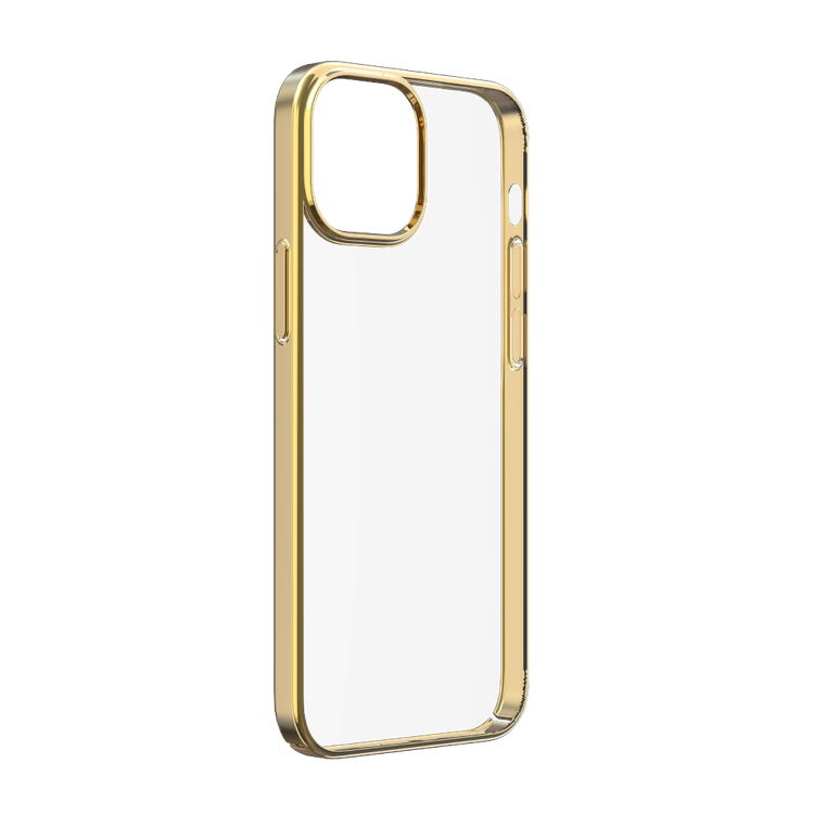 Devia Glimmer Series PC Elegant Case Compatible for iPhone 13 / 13 Pro (6.1") Shock Absorbent, Scratches Resistant, Slim & Lightweight Protective Back Cover - Silver