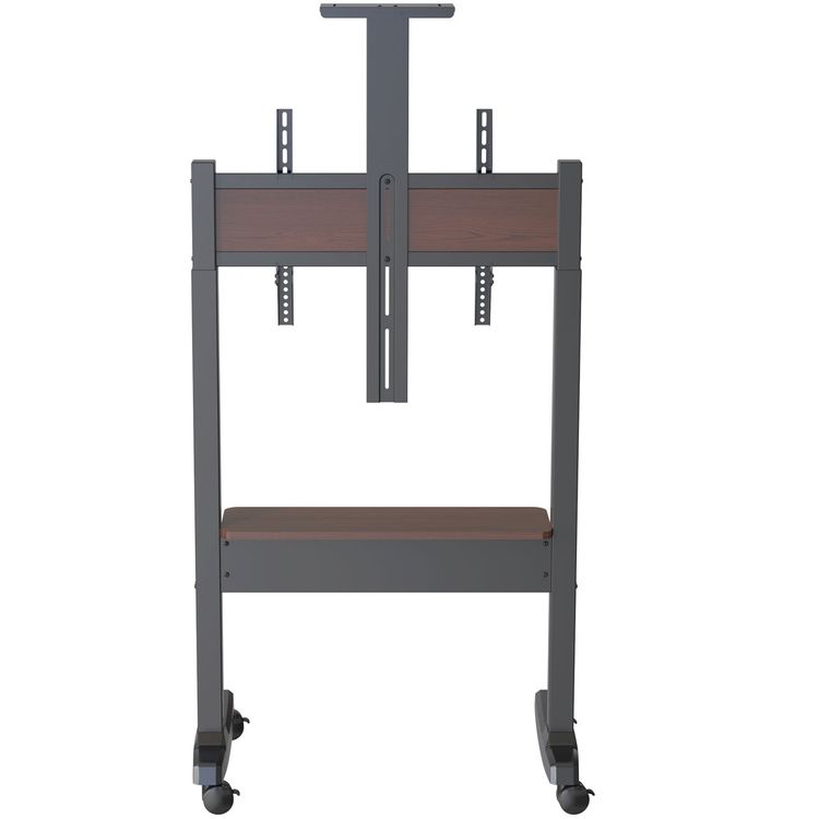 Powerology Electric TV Stand, 118-158cm Adjustable Height, 70kg Max Load - Black