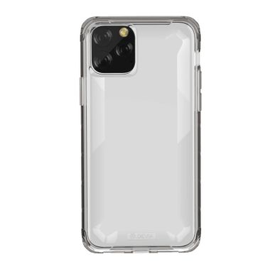 Devia New Defender2 Series Case Compatible for iPhone 11 Pro Max (6.5") Soft Edge Bumper Shockproof Case - Scratch Resistant - 360° Full Protection Back Cover - Crystal Clear
