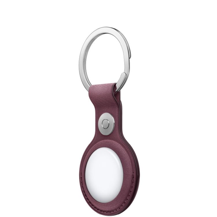 Apple AirTag FineWoven Key Ring - Mulberry