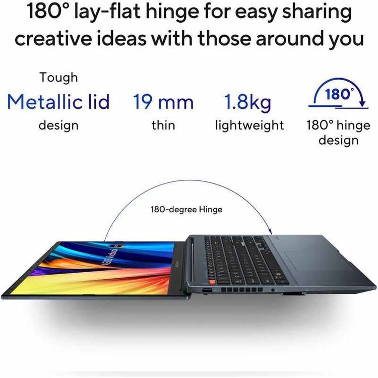 ASUS Vivobook Pro 15 Laptop i9 - Quiet Blue